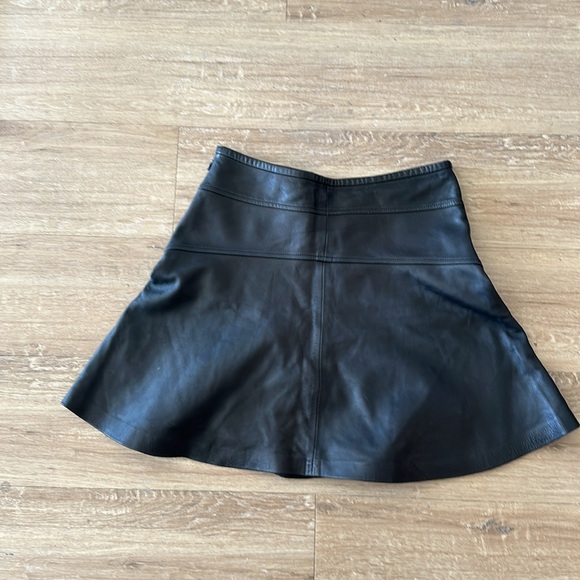 DVF Leather Skirt - Picture 3 of 3